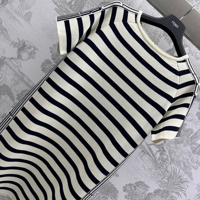 Dior 25 T-Shirt Dress Linen Silk 232019