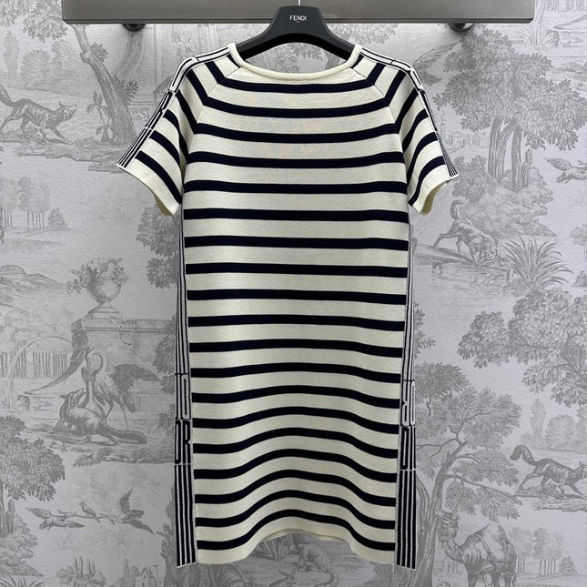 Dior 25 T-Shirt Dress Linen Silk 232019