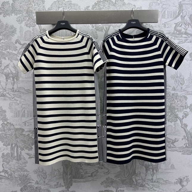 Dior 25 T-Shirt Dress Linen Silk 232019