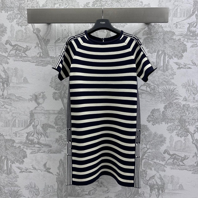 Dior 25 T-Shirt Dress Linen Silk 232019