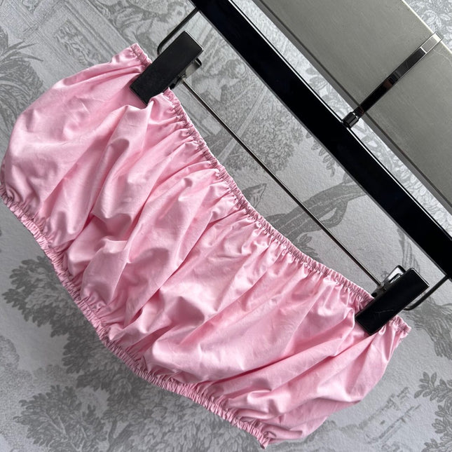MIUMIU STRAPLESS BODYSUIT 267803