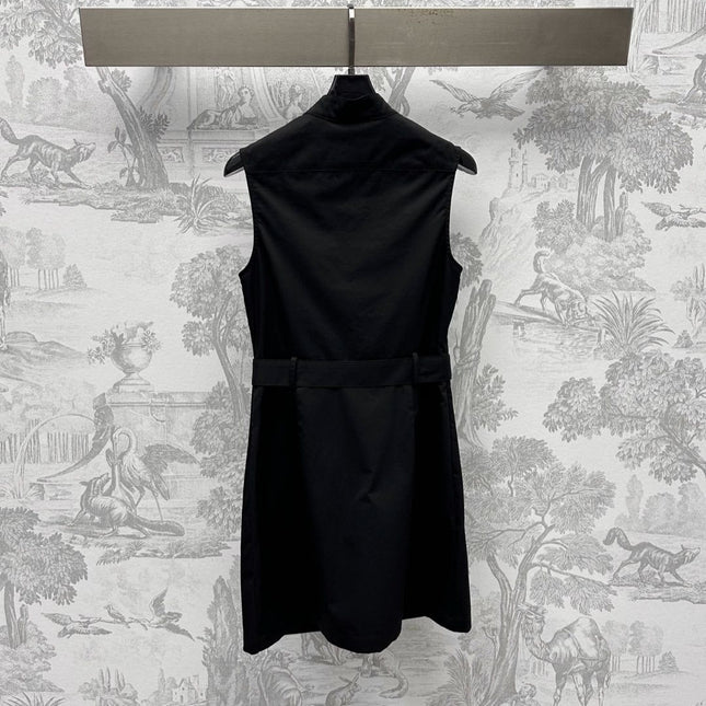 DIOR 25S DRAWSTRING VEST DRESS 264662