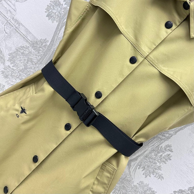 DIOR 25S SLEEVELESS DRESS WITH BELT 264685