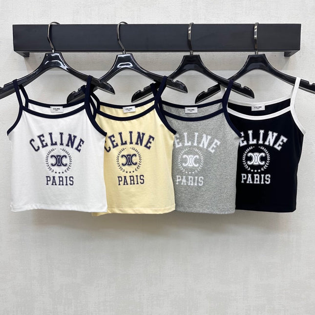 CELINE SPAGHETTI STRAP TOP 267822