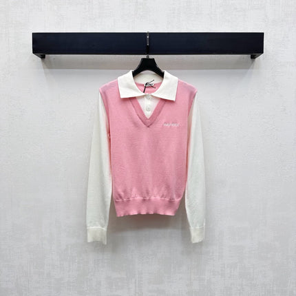 MIUMIU KNITTED SWEATER STYLE 438