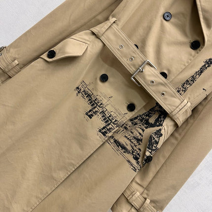 DIOR 25S PARIS-INSPIRED TRENCH COAT STYLE 276