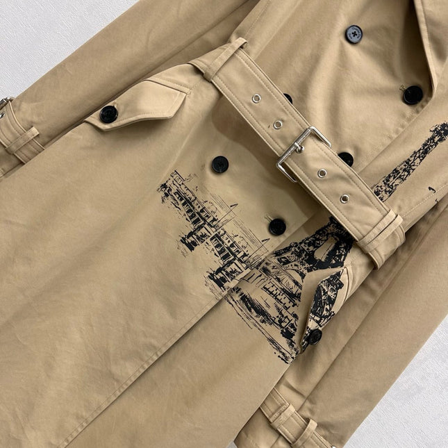 DIOR 25S PARIS-INSPIRED TRENCH COAT STYLE 276