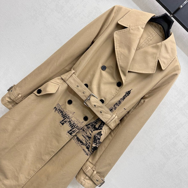 DIOR 25S PARIS-INSPIRED TRENCH COAT STYLE 276