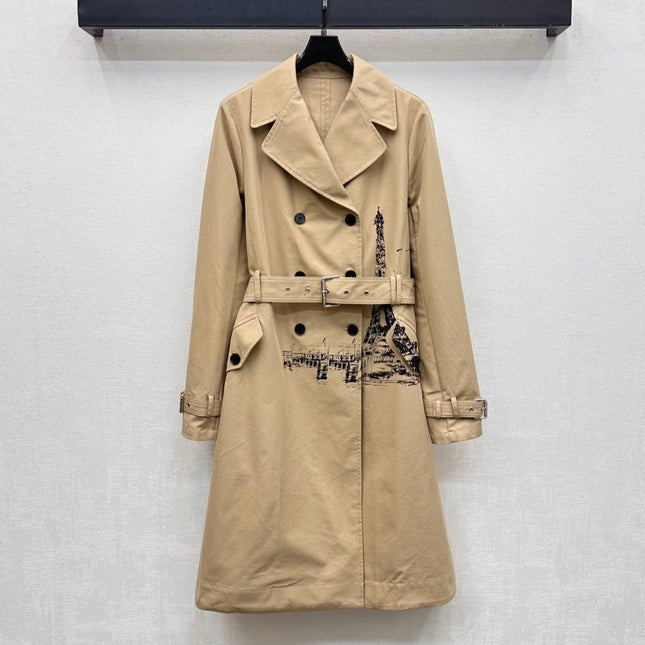 DIOR 25S PARIS-INSPIRED TRENCH COAT STYLE 276