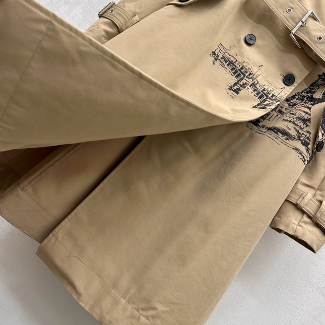 DIOR 25S PARIS-INSPIRED TRENCH COAT STYLE 276