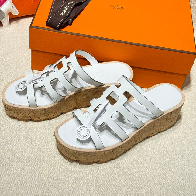 ISABELLA SANDAL WHITE CALFSKIN