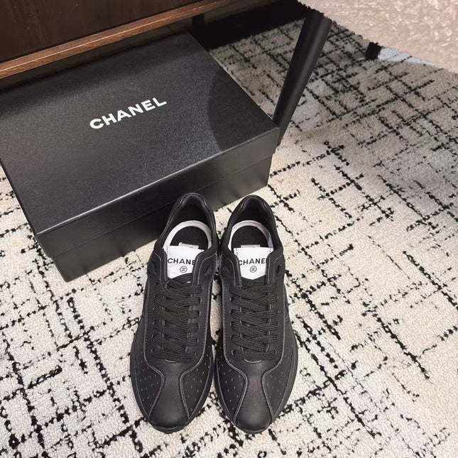CLASSIC SNEAKERS IN BLACK SHEEPSKIN