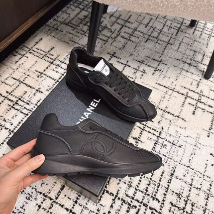 CLASSIC SNEAKERS IN BLACK SHEEPSKIN