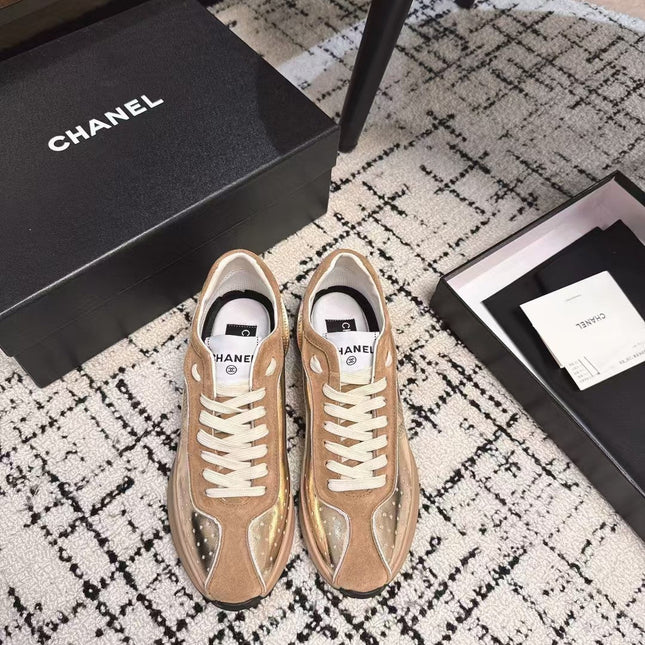 CLASSIC SNEAKERS IN PERU BROWN SHEEPSKIN AND SUEDE