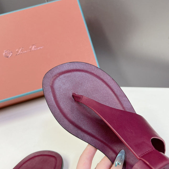 LP TRANI SANDALS BOYSENBERRY CALFSKIN