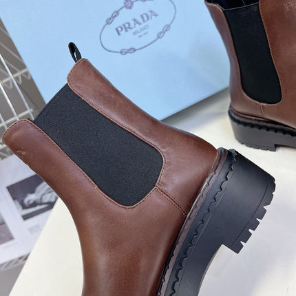 PRA CHELSEA BOOTS CHOCOLATE CALFSKIN