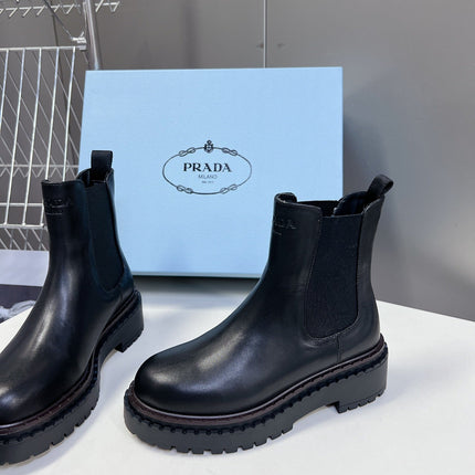 PRA CHELSEA BOOTS BLACK CALFSKIN