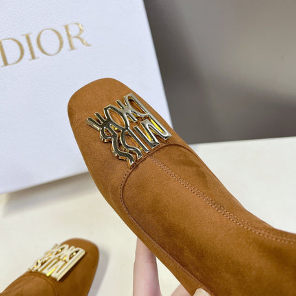ICON HEELED ANKLE BOOT BRONZE BROWN SUEDE 4 CM WITH GOLD LOGO