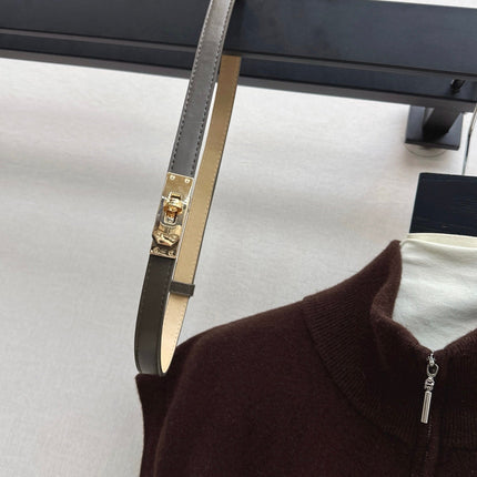 HERMES 25S SLEEVELESS CREW-NECK KNIT DRESS 313