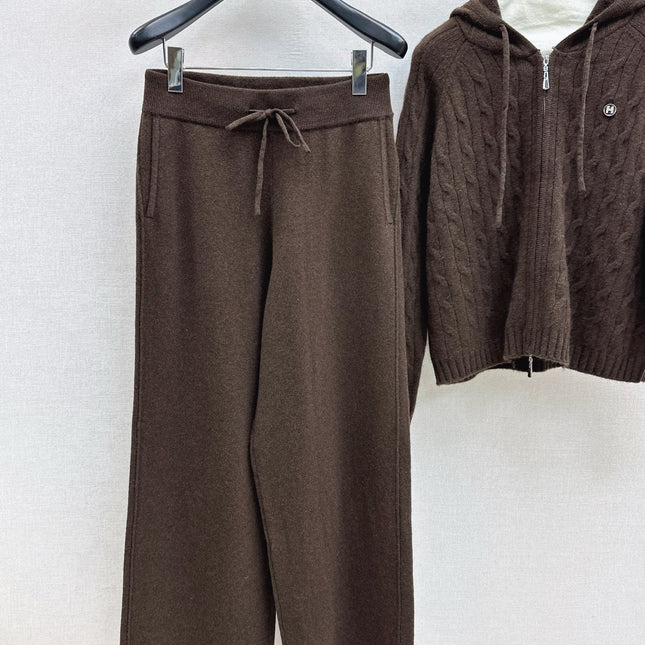 HERMES 25S OVERSIZED WOOL SUIT 025