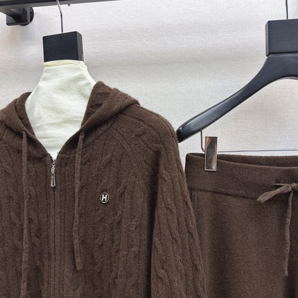 HERMES 25S OVERSIZED WOOL SUIT 025