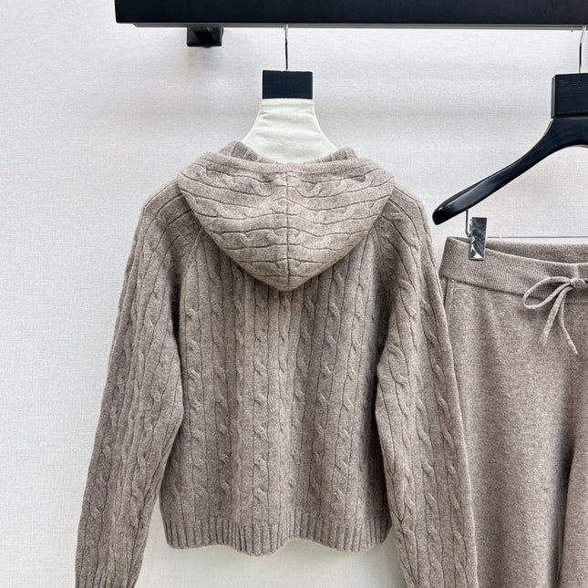 HERMES 25S OVERSIZED WOOL SUIT 026