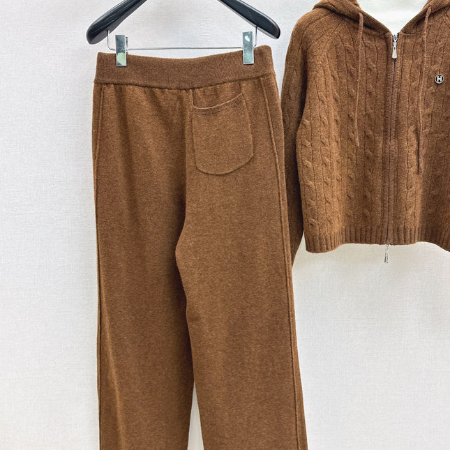 HERMES 25S OVERSIZED WOOL SUIT 024