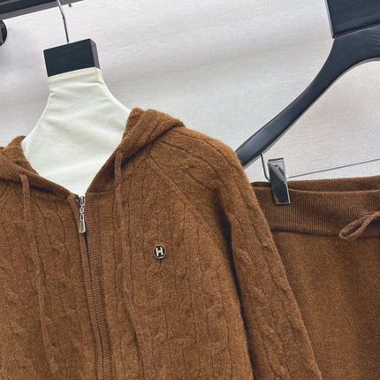 HERMES 25S OVERSIZED WOOL SUIT 024