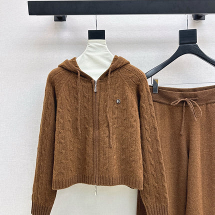 HERMES 25S OVERSIZED WOOL SUIT 024