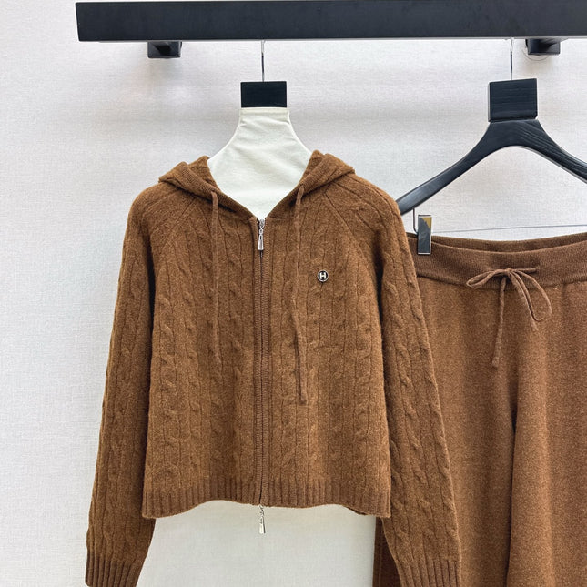 HERMES 25S OVERSIZED WOOL SUIT 024