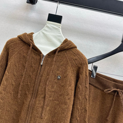 HERMES 25S OVERSIZED WOOL SUIT 024