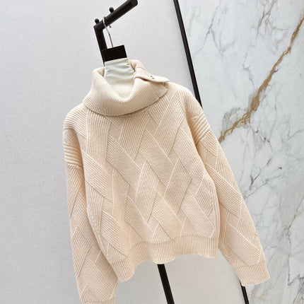 HERMES 25S TURTLENECK SWEATER 020