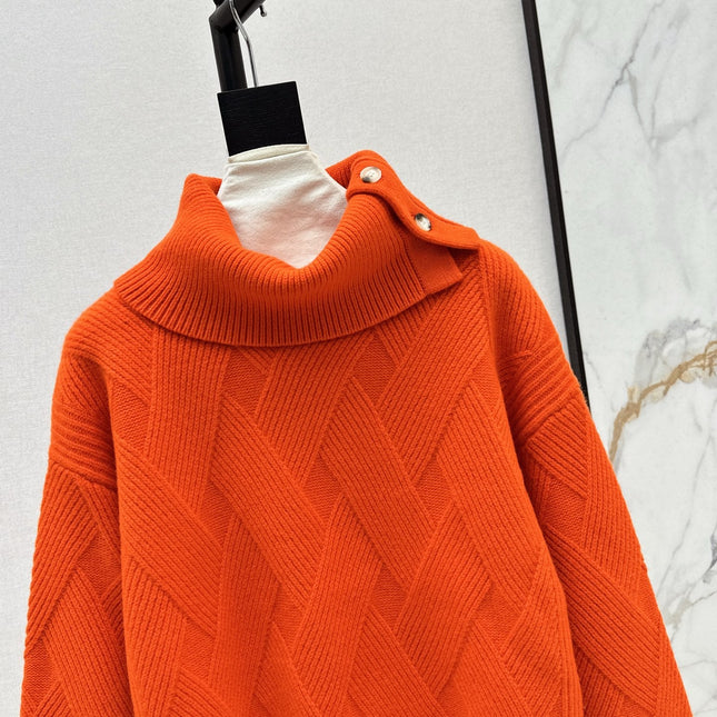 HERMES 25S TURTLENECK SWEATER 019