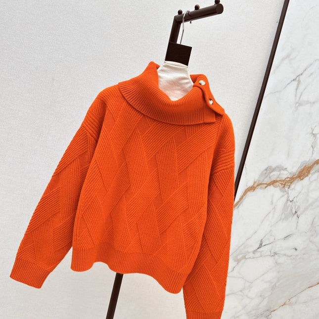 HERMES 25S TURTLENECK SWEATER 019