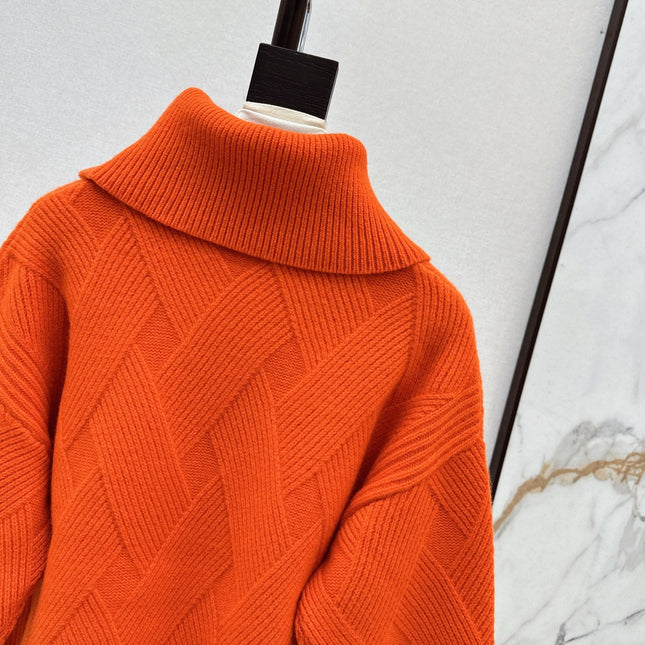HERMES 25S TURTLENECK SWEATER 019