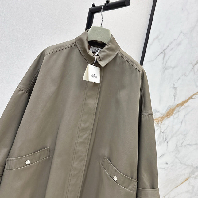 HERMES 25S TRENCH COAT 023