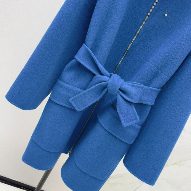 HERMES 25S STAND-COLLAR ZIP-UP JACKET 96710