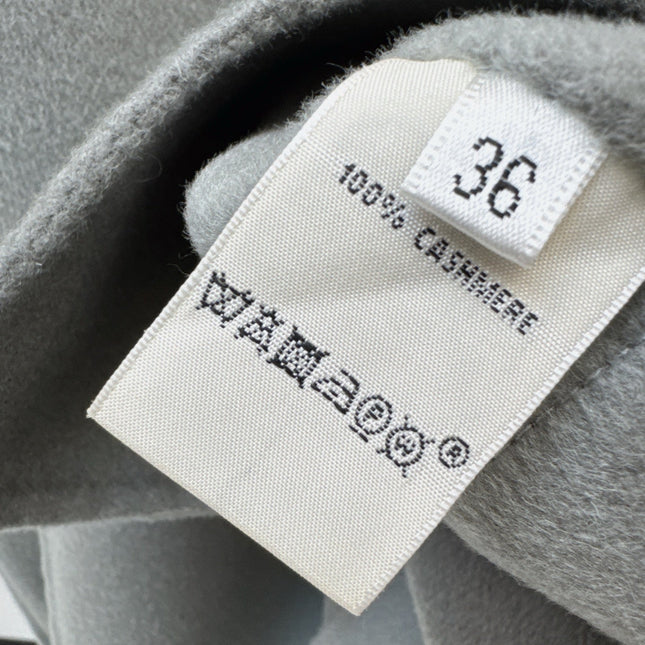 HERMES 25S SLEEVELESS WOOL VEST COAT WITH BOW BELT 96700