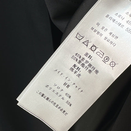 HERMES 25S WOOL COAT 99600