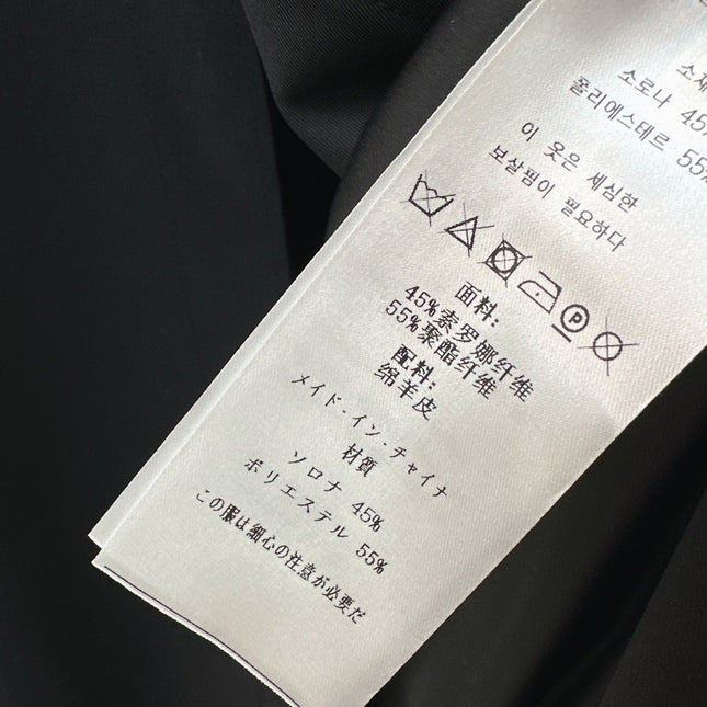 HERMES 25S WOOL COAT 99600