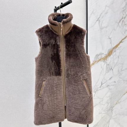 HERMES 25S FUR VEST 668406
