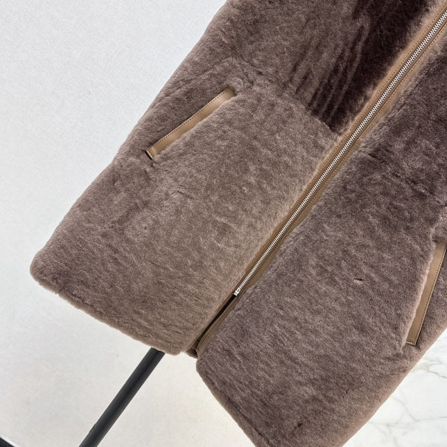 HERMES 25S FUR VEST 668406