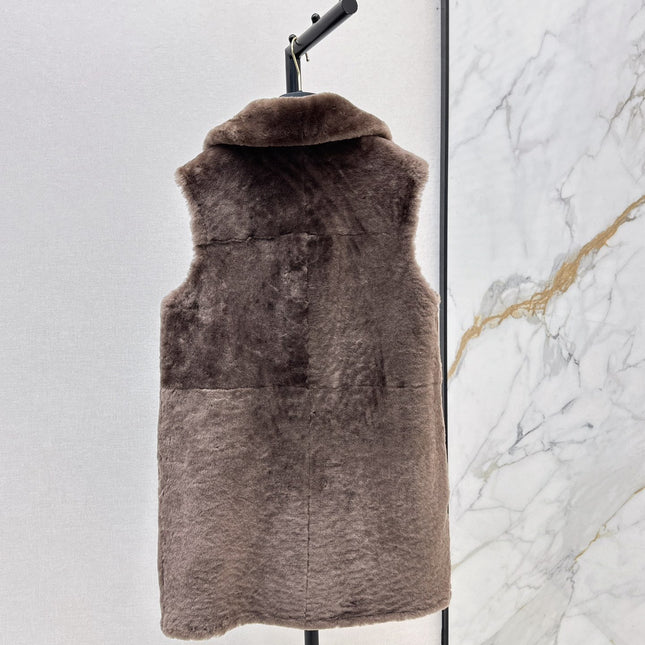 HERMES 25S FUR VEST 668406