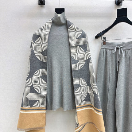 HERMES 25S THREE-PIECE KNIT SET 223