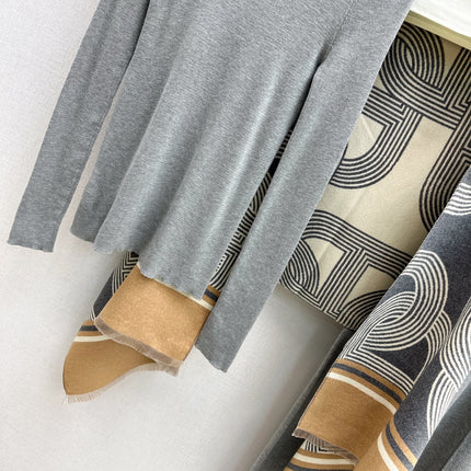 HERMES 25S THREE-PIECE KNIT SET 223