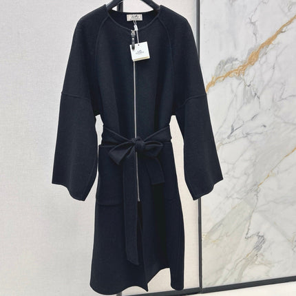 HERMES 25S LONG KNITTED COAT 217