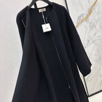 HERMES 25S LONG KNITTED COAT 217