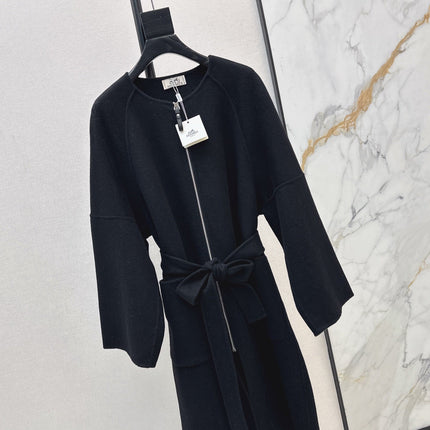 HERMES 25S LONG KNITTED COAT 217