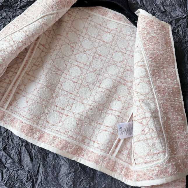 DIOR 25S CANNAGE CROPPED JACKET STYLE 059