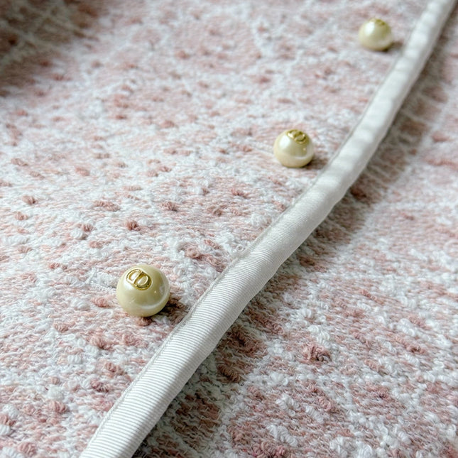 DIOR 25S CANNAGE CROPPED JACKET STYLE 059